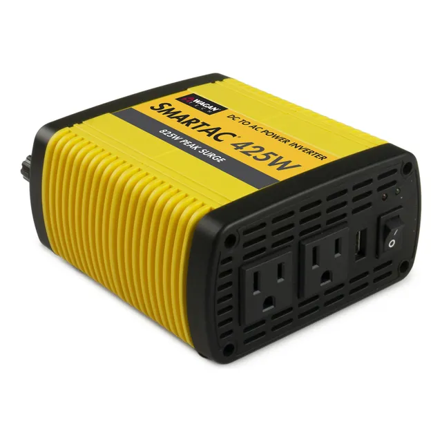 Inversor De Corriente Inteligente Ac 425w Marca Wagan 3706