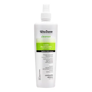 Loção Higienizante Limpeza Facial Cleanser Vita Derm 400ml Loção Higienizante Limpeza Facial Cleanser Vita Derm 400ml