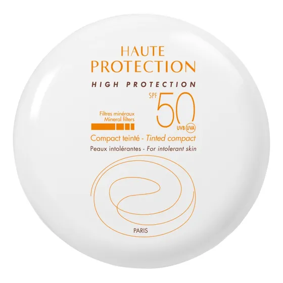 Avene Protector Solar Mineral Compacto Cremoso Con Color Fps