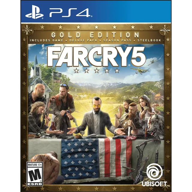Far Cry 5 Gold Steelbook Edition Ps4