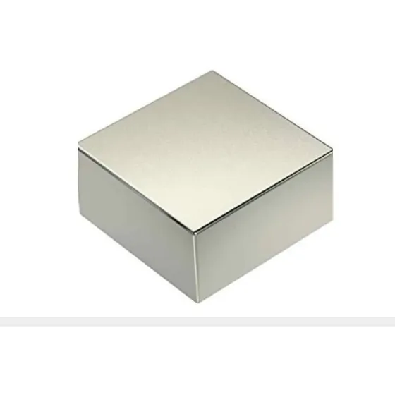 Imán Rectangular Neodimio Potente Y Grande 23x21x10mm 50n