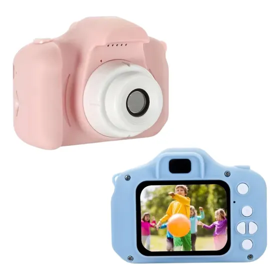 Cámara De Fotos Y Video Para Niños A Prueba De Salpicaduras