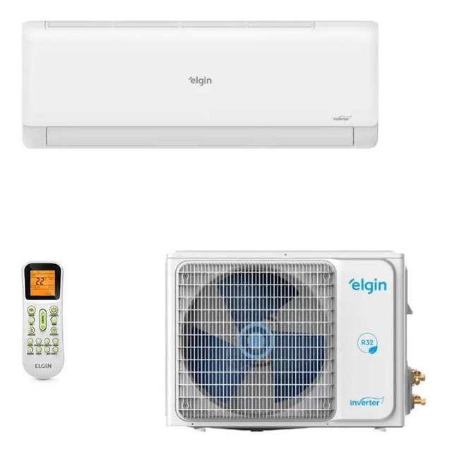 Ar Condicionado Elgin Eco Inverter Ii 9.000 Btus Frio Gás R-32 220v Ar Condicionado Elgin Eco Inverter Ii 9.000 Btus Frio Gás R-32 220v