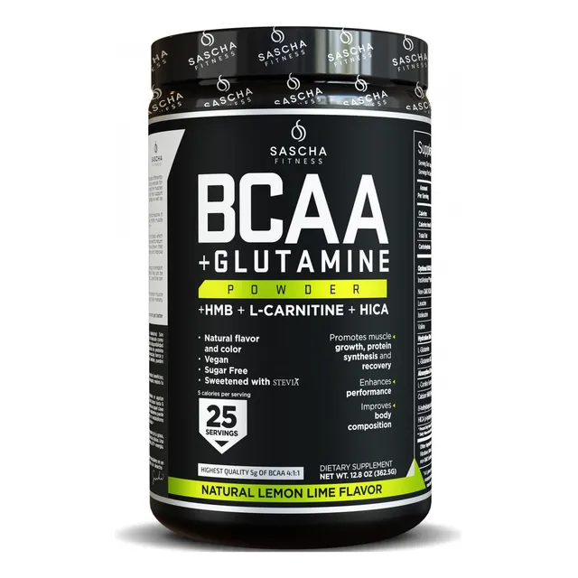 Bcaa Glutamina Natural Lima Limón - Sascha Fitness