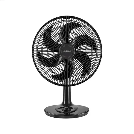Ventilador Osc Mesa Preto Turbo 126w Otmo - Ventimais 40 Cm 60 Hz Preto 127v Plástico 6