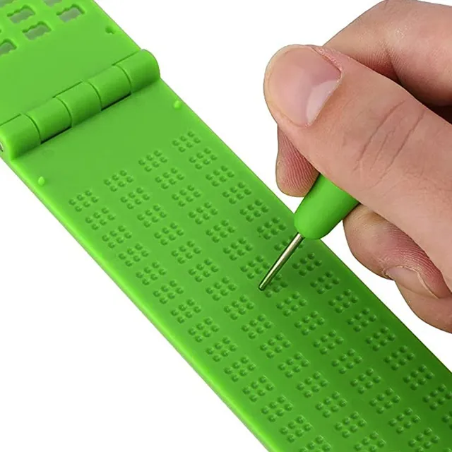 Regletas Escritura En Braille Incluye Punzón