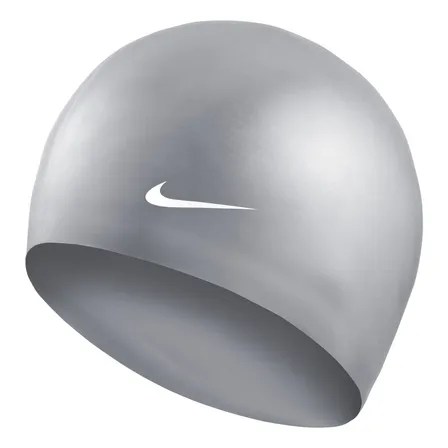 Gorro Nike Solid Silicone Gris Tamaño TU