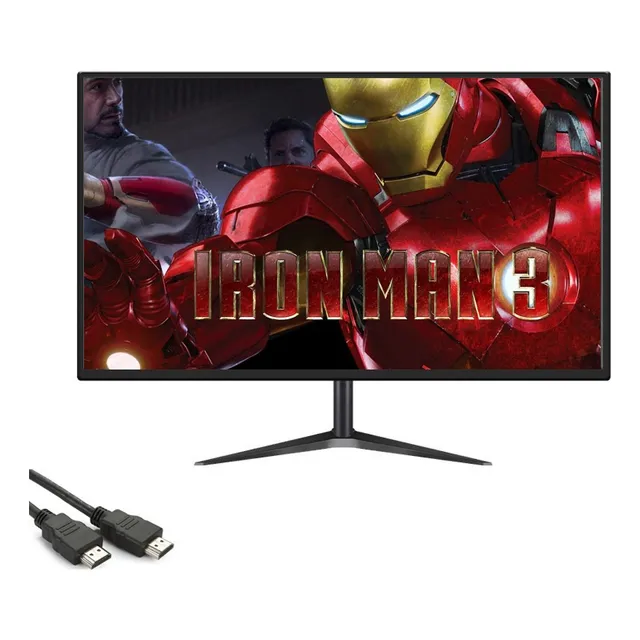Monitor Gamer Curvo Pc Hdmi 24'' Computadora Monitor Gaming