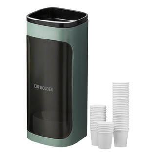 Copa Dispenser Mural Made Paper Cup Rack Doble Tubo De Agua Copa Dispenser Mural Made Paper Cup Rack Doble Tubo De Agua