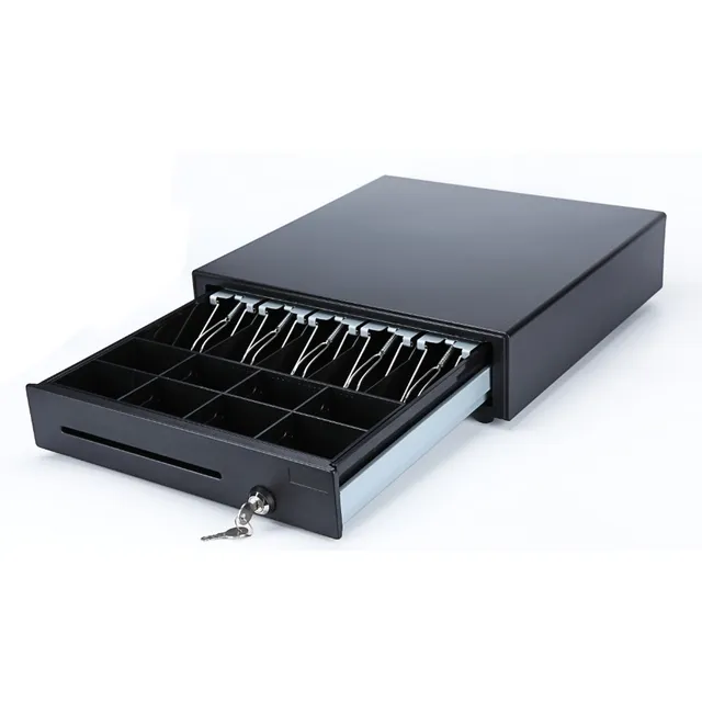 Gaveta Dinero Metalico Caja Registradora Punto Venta 41x42cm