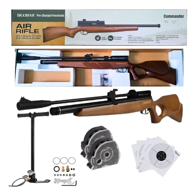 Rifle Beeman Commander .22 (5.5mm) Bomba Pcp Xchws C