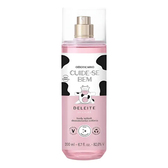 Body Splash Deleite Desodorante Colônia 200ml - Cuide-se Bem