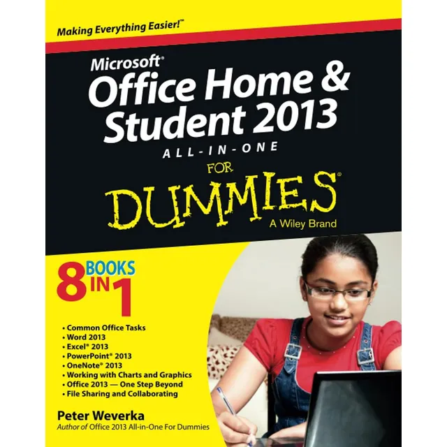 Microsoft Office Home And Student Edition 2013 All-in-one For Dummies, De Weverka, Peter. Editorial For Dummies, Tapa Blanda En Inglés