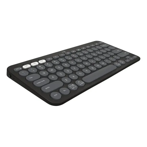 Teclado Logitech Lifestyle QWERTY Easy-Switch español color grafito | Cuotas sin interés