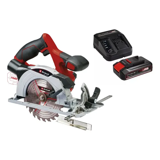 Kit De Bater Y Cargador Sierra Circular Te-cs 18/165-1, 2,5 Rojo 60hz