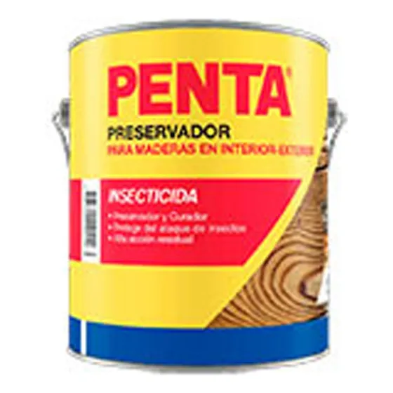 Preservador Curador Insecticida Para Madera X 4lts Penta - Prestigio