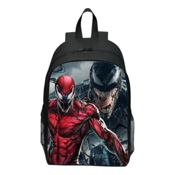 Juego De Mochila 3d Marvel Venom 2022 De Tres Piezas