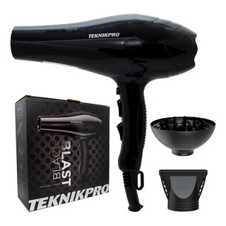 Teknikpro Black Blast Secador Profesional Para Pelo 1800w Teknikpro Black Blast Secador Profesional Para Pelo 1800w