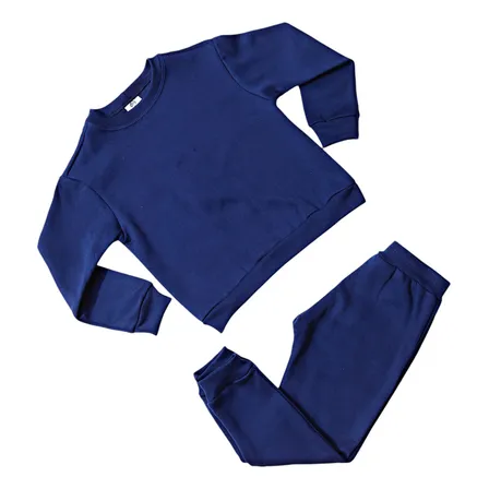 Conjunto Moletom Blusa Gola Careca Calça Flanelada Infantil