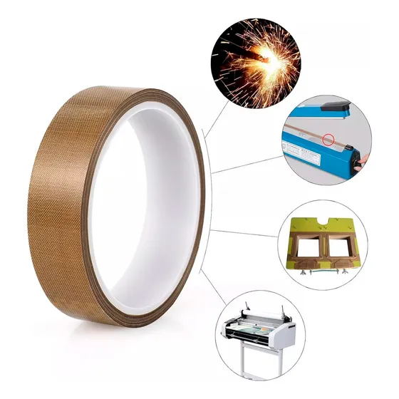Cinta Teflon Adhesiva Maquina Selladora Empacadora 25mmx 10m