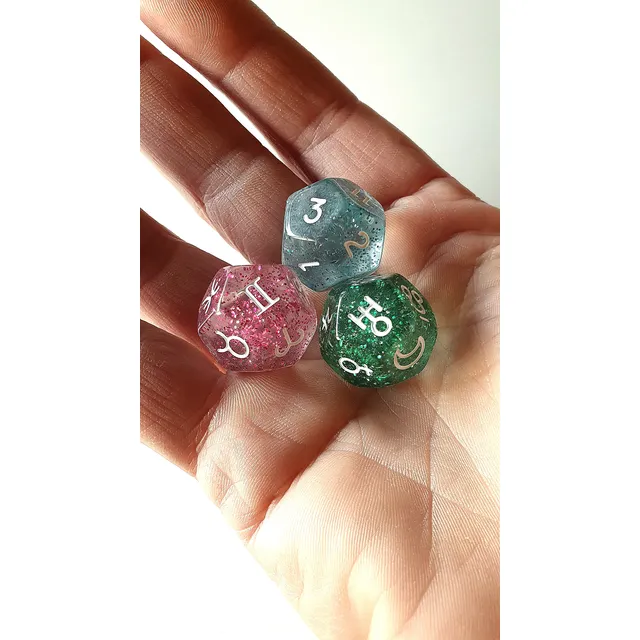 Astrology Dice Oráculo Dados Astrológicos