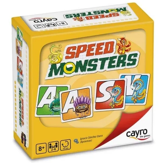 Cayro Juego Cartas Speed Monster