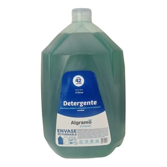 Detergente Liquido Algramo 5lts. Mp