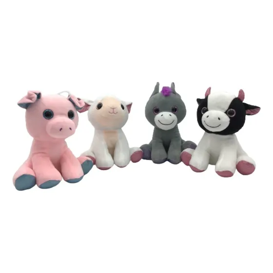 Peluche Animales Granja Campo Varios Diseños Phi Phi Toys