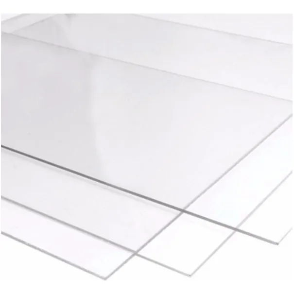 Lamina De Acrílico Transparente - 20x20cm - 4mm 