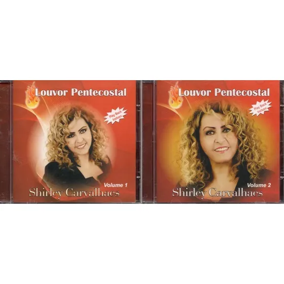 Kit Cd Shirley Carvalhaes - Louvor Pentecostal Vol- 1 E 2