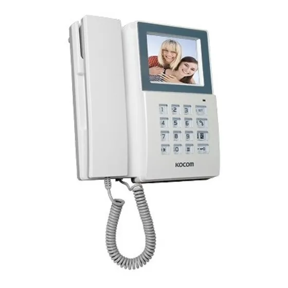 Video Portero Con Auricular Kocom Kvm-340