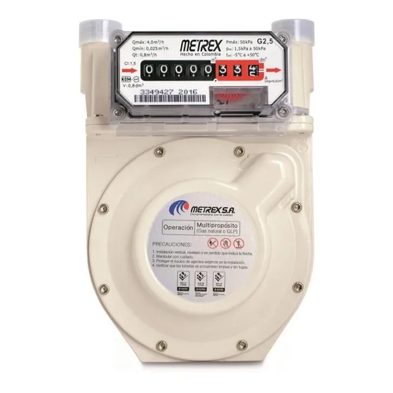 Medidor Para Gas Lp Y Natural G2.5r ( Kg4)