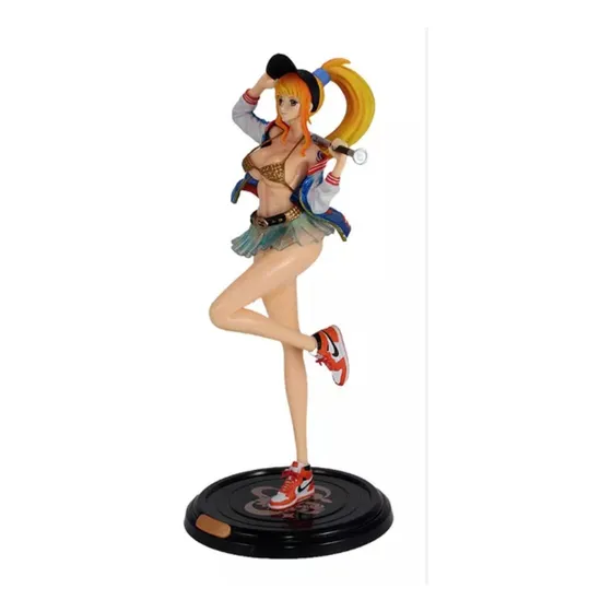 One Piece Nami Sexy Con Bate Figura  En Bolsa
