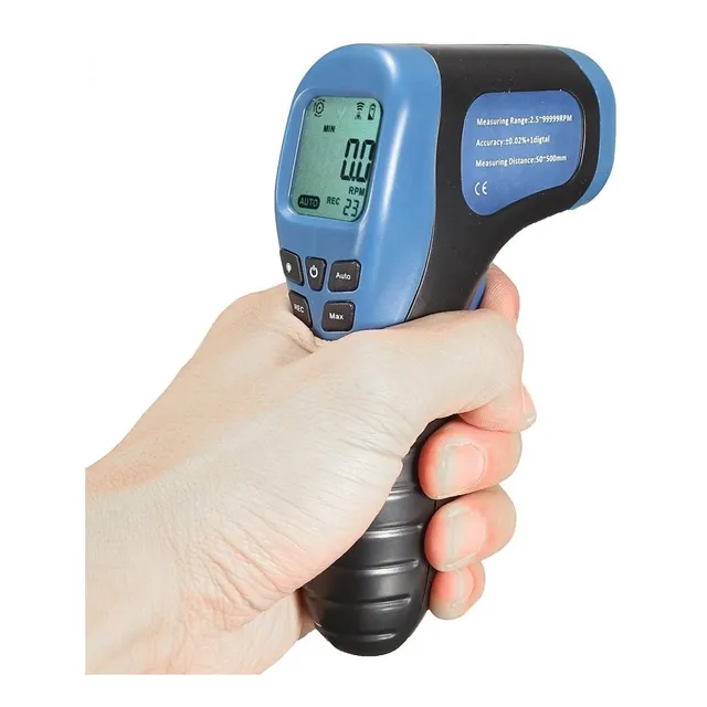 Tacometro Laser Digital Medidor Rpm Sin Contacto Tda Lince