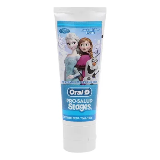 Pasta Dental Oral-b Pro-salud Stages Frozen 100 Gr