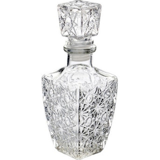 Set 24 Licoreras Decantador Diamante Vidrio Cristal 250ml Set 24 Licoreras Decantador Diamante Vidrio Cristal 250ml