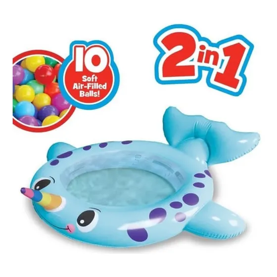 Piscina Infantil Niños Little Tikes Incluye 10 Pelotas 