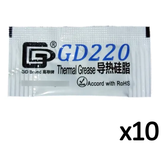 Sobres Pasta Grasa Térmica Disipador Calor Gd220 0,5grs