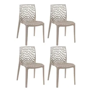 Kit Com 4 Cadeiras Gruvyer Mesa Sala De Jantar EmpilhĂĄvel Kit Com 4 Cadeiras Gruvyer Mesa Sala De Jantar EmpilhĂĄvel