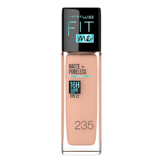 Fit Me Matte Poreless 16h 30 Ml 235 Pure Beige 3c