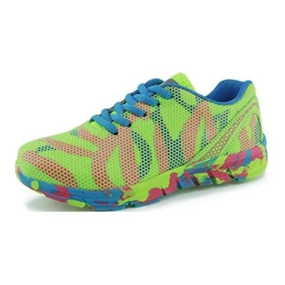 Zapatillas Niños Y Niñas Nuevas Estilo Camuflaje Multicolor