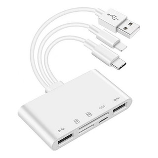 Adaptador Multimemory De Cámara Usb Otg Para Lectura De Tarj Adaptador Multimemory De Cámara Usb Otg Para Lectura De Tarj