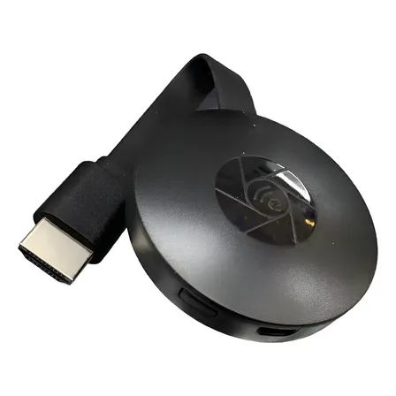 Receptor De Pantalla Wifi Portátil Color Negro Negro Estándar