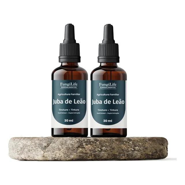 Kit 2 Extratos Juba De Leão 30ml | Foco E Concentração
