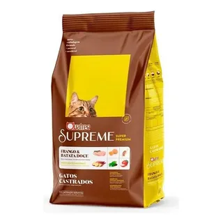 Ração Quatree Supreme Gatos Castrados Frango 10.1kg Ração Quatree Supreme Gatos Castrados Frango 10.1kg