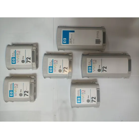 Cartucho Plotter 72 Gray Gris 130ml Y 40ml Recargado Caracas