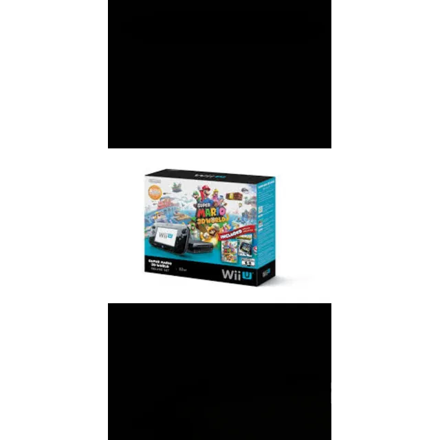 Nintendo Wii U Super Mario 3d World Deluxe Set Color Negro