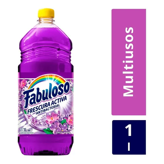 Limpiador Fabuloso Antibacterial Lavanda Líquido