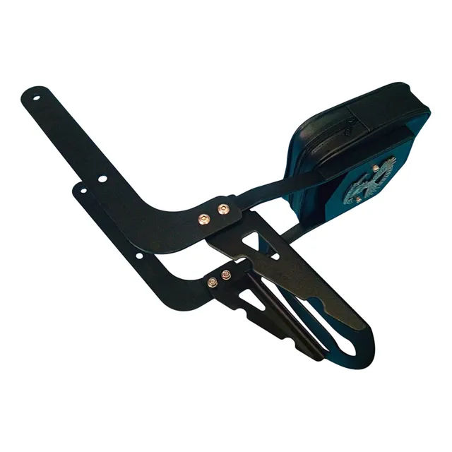 Encosto Traseiro/sissy Bar Fixo Preto Meteor 350