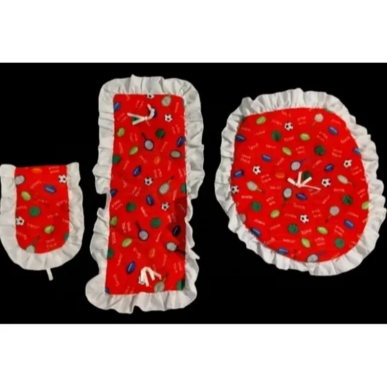 3 Piezas - Juego De Baño - Deporte - Lenceria - 1
